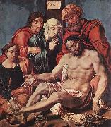 HEEMSKERCK, Maerten van Lamentation of Christ oil on canvas